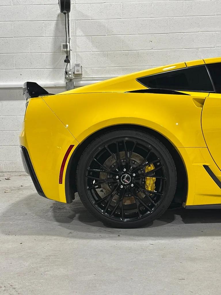Paint correction result showing mirror-finish paint